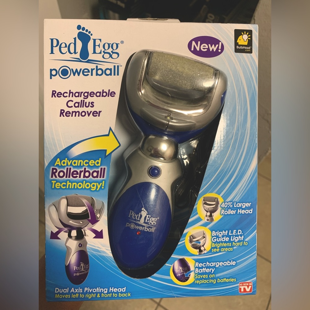Rechargeable callus remover
